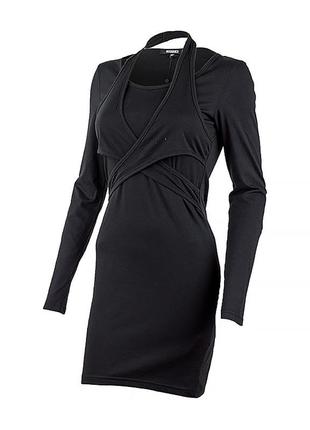 Женское платье missguided черный s (de935489-black)