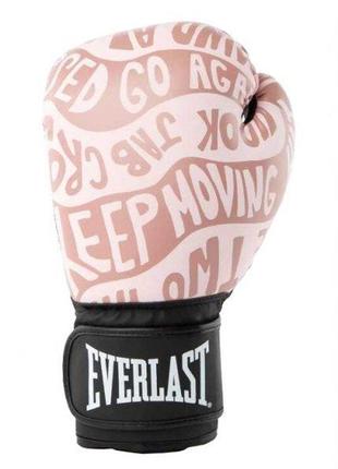 Боксерские перчатки everlast spark boxing gloves розовый12 унций (919580-70-1312)