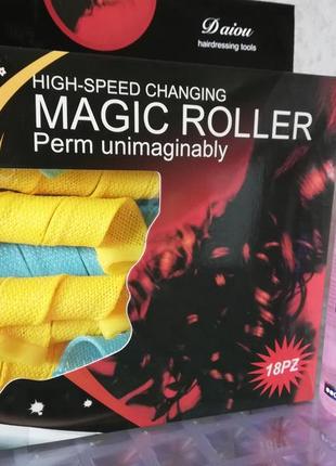 Бигудиmagic roller+profistyle спрей-блеск