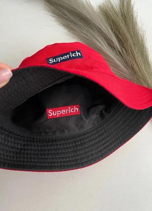 Детские двусторонние панамки smile.