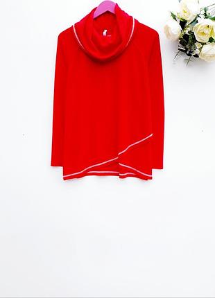 Красивый свитер джемпер с горлом кофта в спортивном стиле яркая