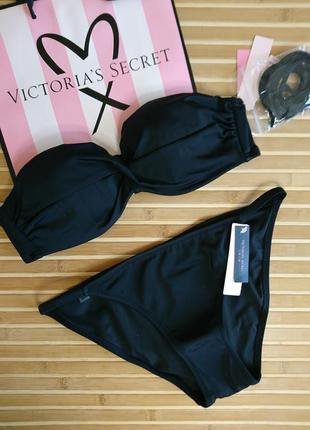 Класичний бандо mallorca twist-front menton itsy brazilian купальник оригинал victorias secret