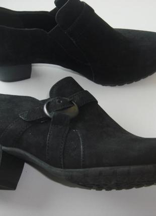 Кожаные туфли на кольца gabor2 фото