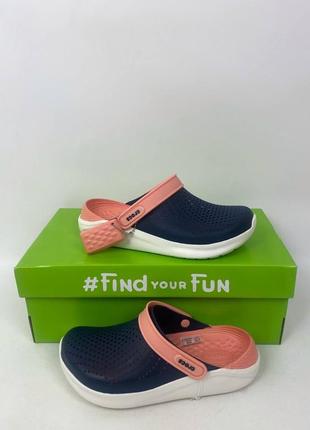 Знижка! crocs literide clog, крокси сабо лайт райд