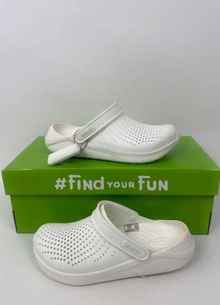 Знижка! crocs literide clog, крокси сабо лайт райд