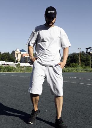Комплект 'player' серый футболка + шорты2 фото