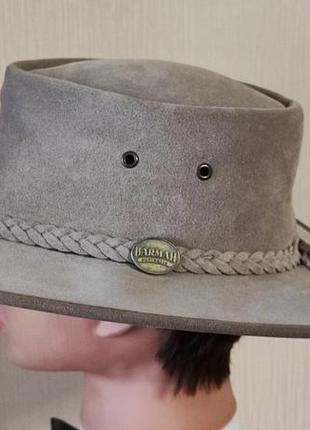 Замшевая шляпа  barmah hats. оригинал.