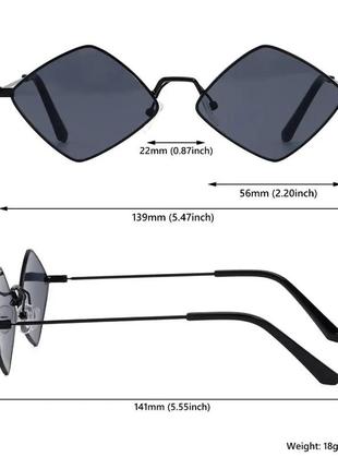 Солнцезащитные очки ромб5 фото