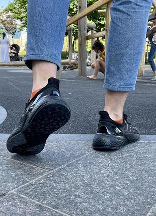 Кроссовки летние adidas l4 core (черные)6 фото