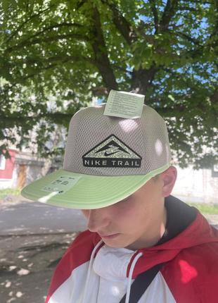 Новая оригинальная кепка nike u nk dry pro trail cap с магазинными этикетками