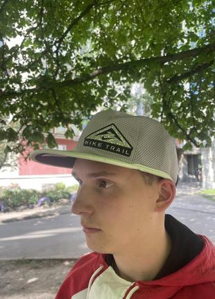 Новая оригинальная кепка nike u nk dry pro trail cap с магазинными этикетками2 фото