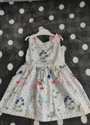 Платье платье h&m на девочку 2-3 года,стан новой
