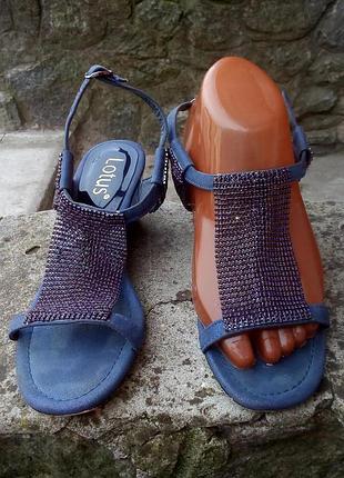 👠👠👠 стильні босоніжки сандалії на невисокій танкетці від lotus, р.36 код s3610