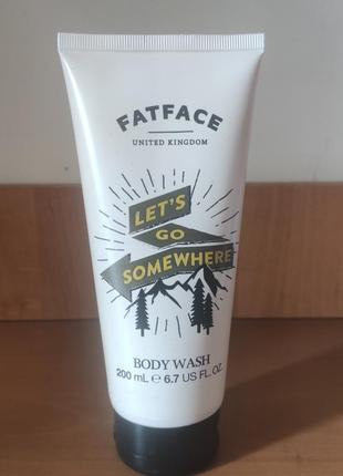 Шикарний гель для душу fat face