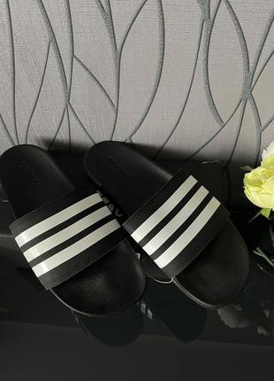 Шльопанці adidas, чоловічі шльопанці adilette comfort adidas8 фото