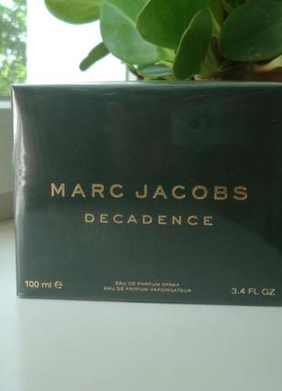 Marc jacobs decadence, 100 мл, парфумована вода