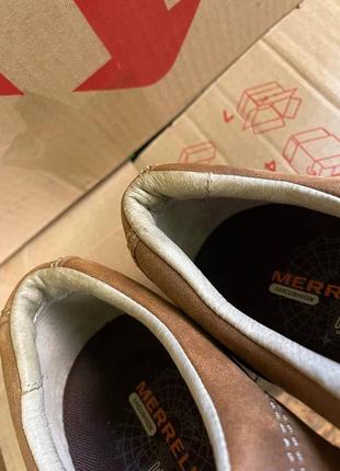 Мужские слипоны , кроссовки merrell world passport brown5 фото