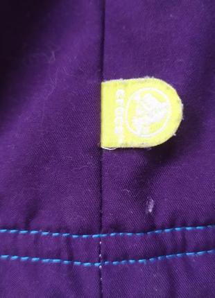 Демисезонная куртка crocs 122-128 курточка для девочки на флисе6 фото
