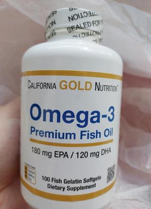 Omega california gold nutrition omega-3 рибній жир омега омега 3