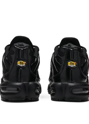 Кроссовки nike air max plus triple black - 604133-050