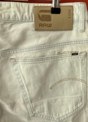 G-star raw 3301 оригинал мужские джинсовые шорты на лето размер 33 34 б у6 фото