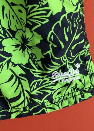 Superdry оригинал мужские купальные шорты для плавания бассейна моря размер s б у4 фото