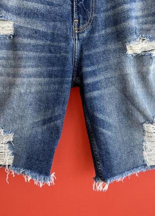 Hollister оригинал мужские джинсовые шорты размер 36 б у3 фото