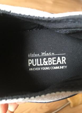 Кеди pull &amp; bear5 фото