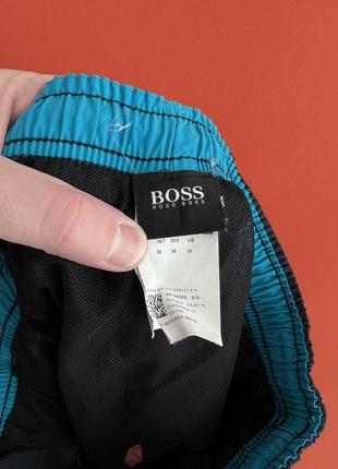 Hugo boss оригинал мужские купальные пляжные шорты для плавания бассейна размер m б у6 фото