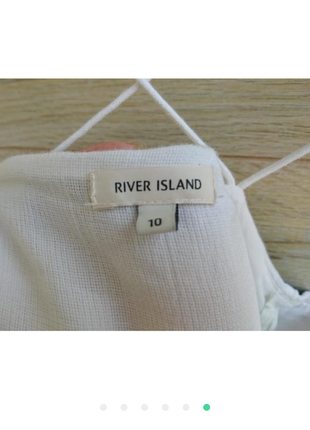 Топ с вышивкой river island разм s6 фото