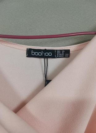 Сукня boohoo довга ніжно рожевого кольору8 фото