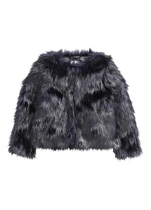 Шубки з переливом для дівчат 12-13 років фірми h&m швеція