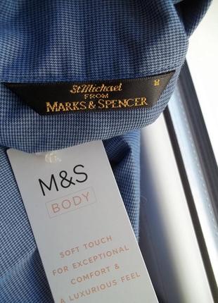 ( 48 / 50 р) marks & spencer мужская пижама хлопковая великобритания новая оригинал !6 фото