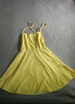 Легкое летнее платье с открытой спиной 😍1 фото