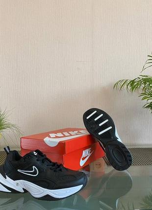 Nike m2k tekno (черно-белые)
