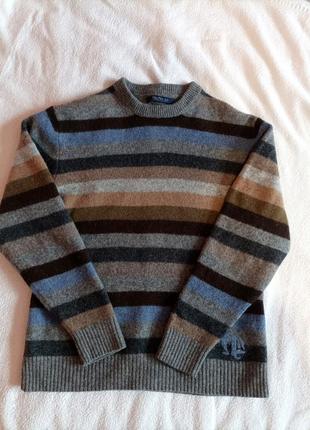 Свитер пуловер из шерсти ламы1 фото