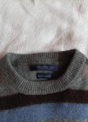 Свитер пуловер из шерсти ламы2 фото