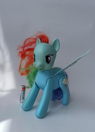 Интерактивная пони, с little pony радуга деш від hasbro1 фото
