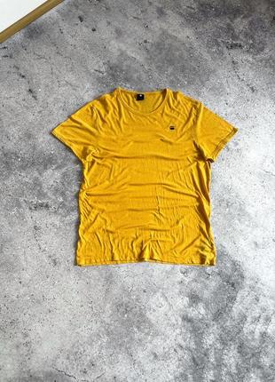 Мужская футболка g-star felon reloaded yellow