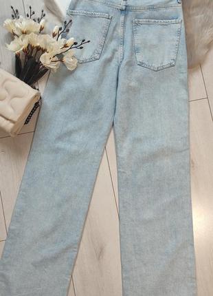 Широкие длинные джинсы от mango, 40, 44р, испания, оригинал9 фото