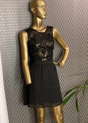 Нереально красивое платье сеточка шифон сеточно пайетки в стиле zara, mango, hm
