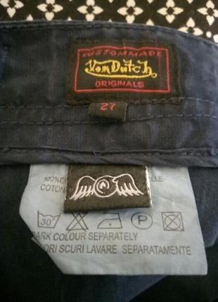 Распродажа узкие джинсы-джоггеры цвета индиго,оригинал5 фото