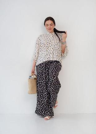 Жіночі широкі вільні штани кольори