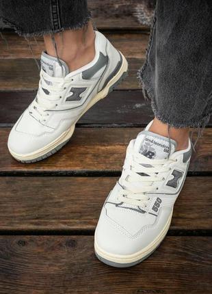 Женские кроссовки new balance 550 Boys grey 36-37-399 фото