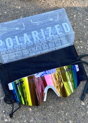 Очки pit viper окуляри треккинговые солнце защитные вело очки 2023 очки разноцветные с разноцветными линзами спортивные очки с луной модные очки