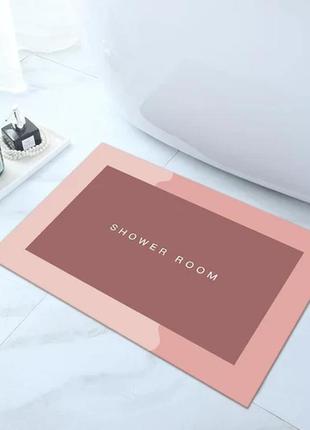 Универсальный антискользящий коврик для ванной shower room 40х60 см
