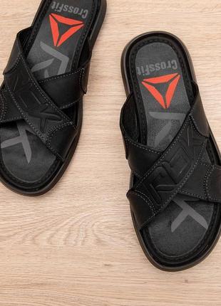 Чоловічі шльопанці reebok - стильне літнє взуття - топ якість