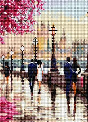 Алмазная мозайка прогулянка романтичним лондоном melmil