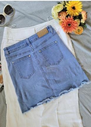Юбка юбка мини джинс2 фото