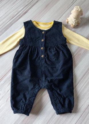 Боді "f&f", 0 - 3 міс, зріст - 62 см.